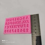 مولد سیلیکونی طرح حروف و اعداد انگلیسی طرح1 کدfb0020 - Image 2