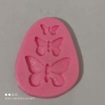 مولد سیلیکونی طرح پروانه 3تایی کد fb0018