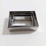 کاتر فلزی طرح مکعب مستطیل کد A0011 - Image 2